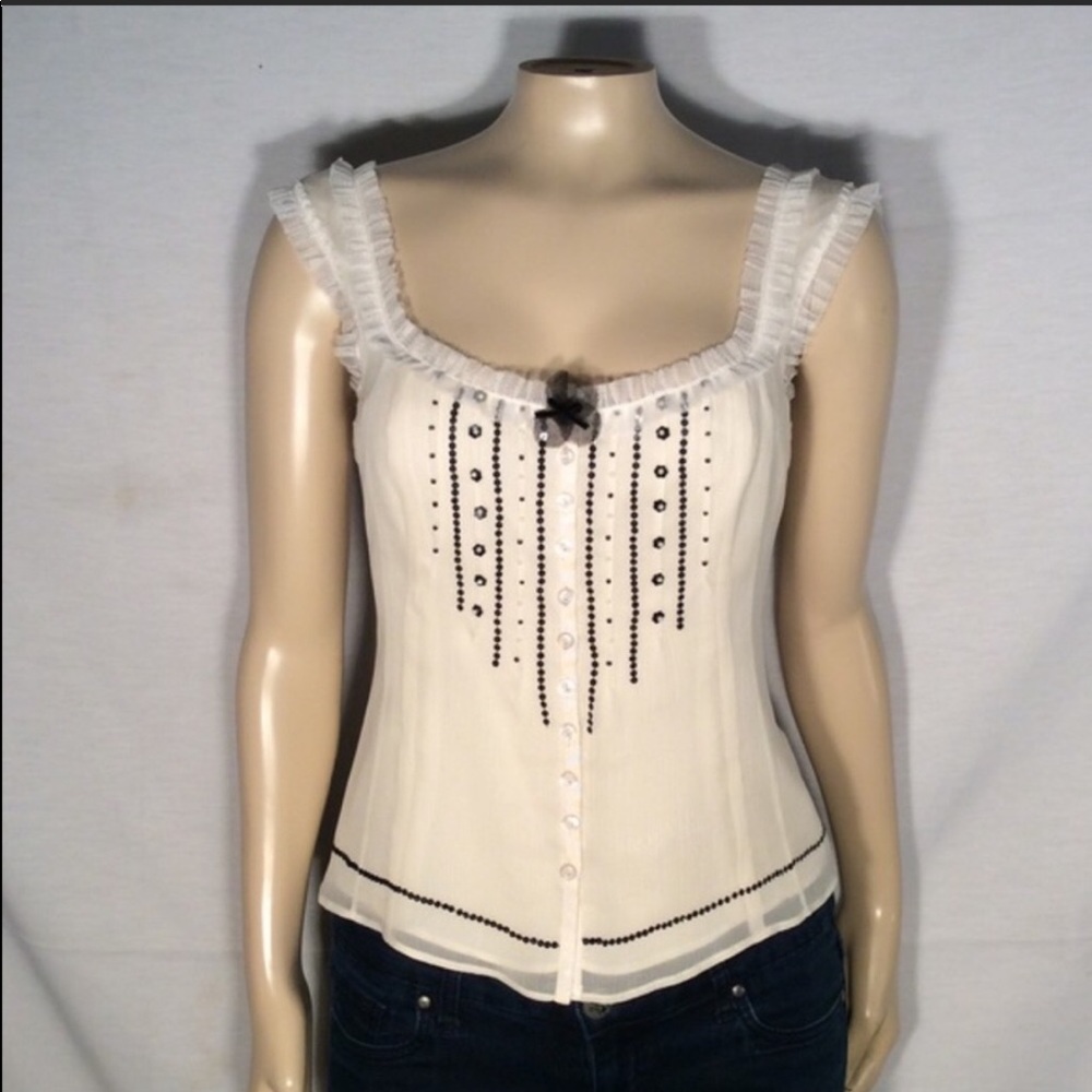 Nanette Lepore Silk Chic Blouse